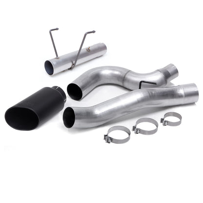 Monster Exhaust 5.0 inch Single S/S Black Tip 13-18 Ram 6.7L CCLB Banks Power-1