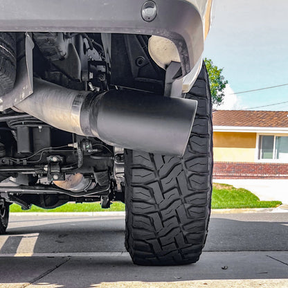 Monster Exhaust System for 19-24 Ram 2500/3500 6.7L Cummins Crew Cab Short Bed (SRW) Cerakote Black Tip Banks Power-2