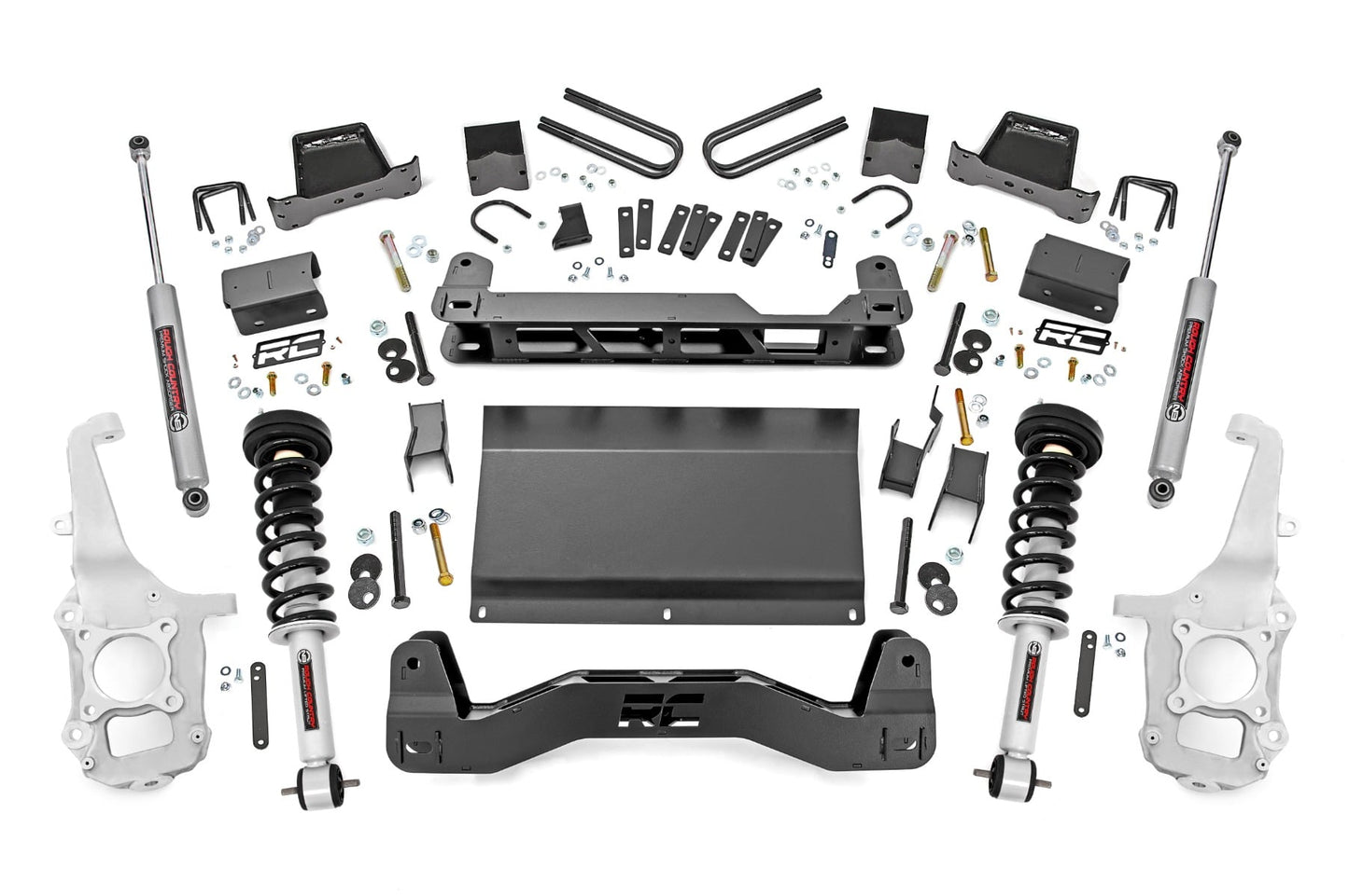 6 Inch Lift Kit N3 Struts Ford F-150 4WD (2021-2026) Rough Country