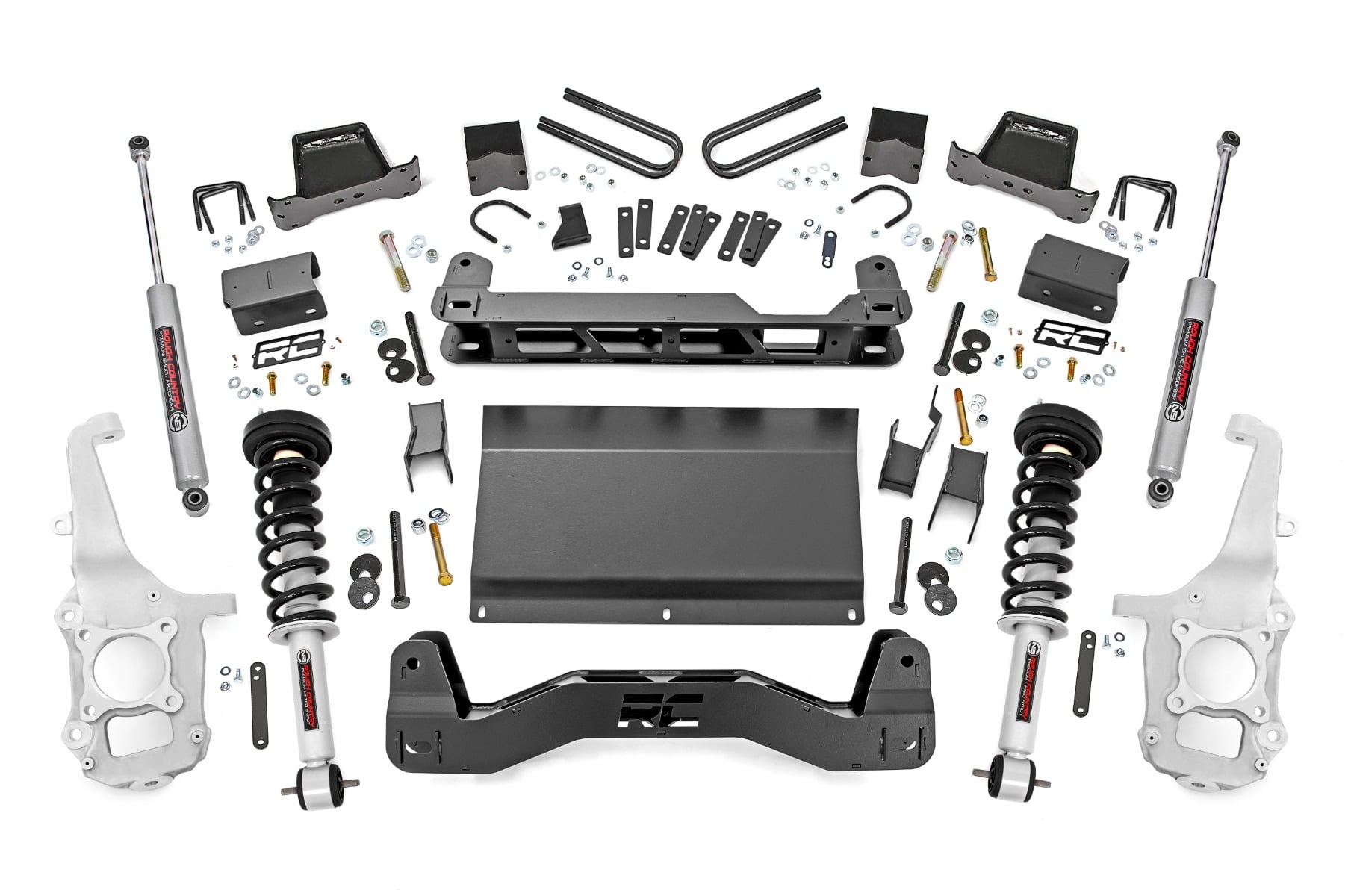 6 Inch Lift Kit N3 Struts Ford F-150 4WD (2021-2026) Rough Country