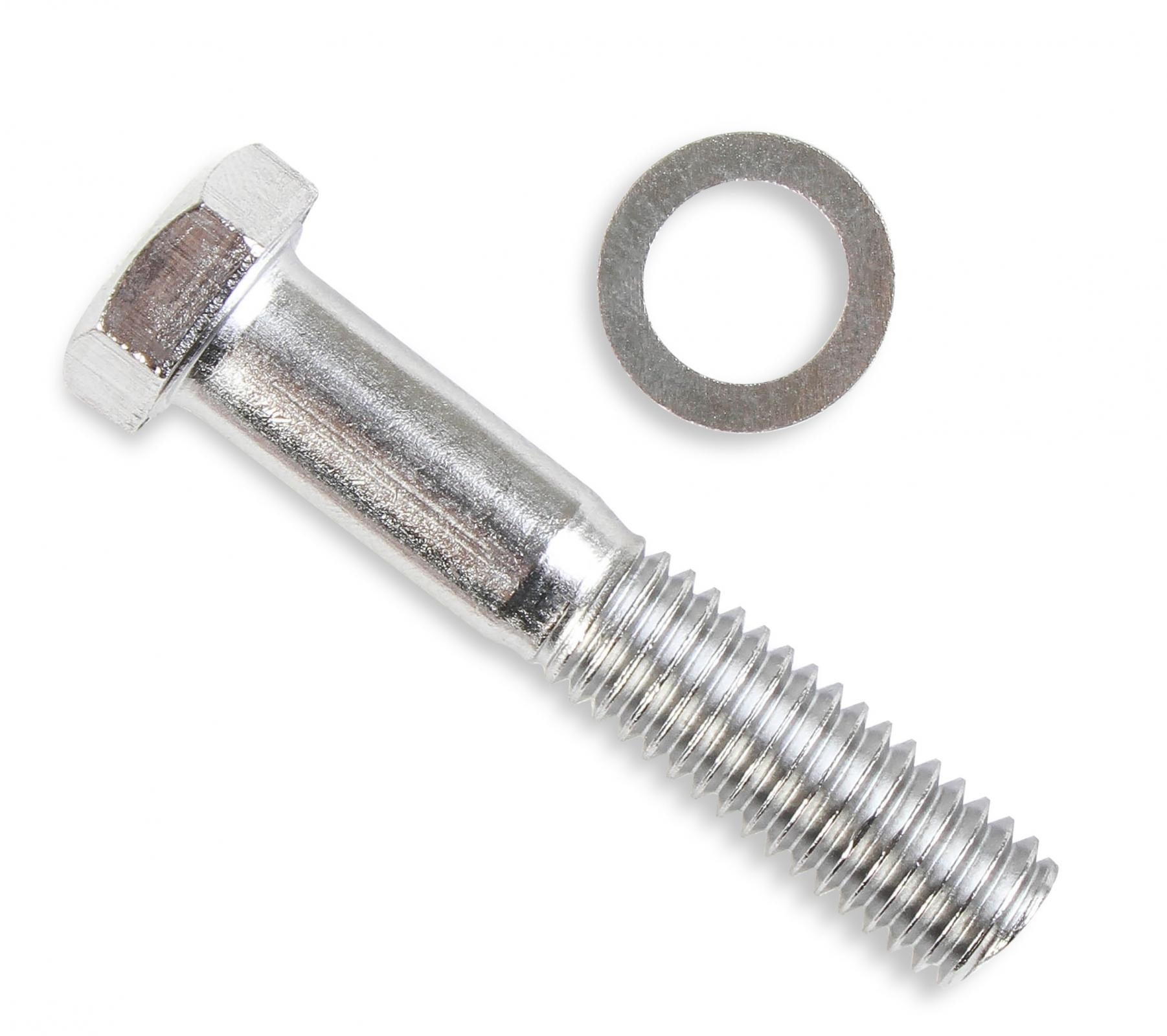 Water Pump Bolts Chrome Fits 1969-2002 Chevrolet 262-400 Small Block & 1969-1990 396-454 Big Block with Long Water Pump Mr Gasket