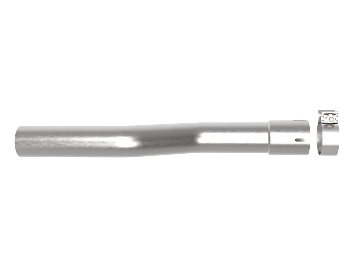 Mach Force-Xp 2-1/2 Inch 304 Stainless Steel Rear Exit Conversion Tail-Pipe For Exhaust System 49-48088 and 49-48089 aFe Power-1