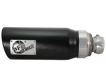 Mach Force-Xp 409 Stainless Steel OE Replacement Exhaust Tip Black Dodge Ram 1500 09-19 V8-5.7L/3.0L (td) aFe Power-3
