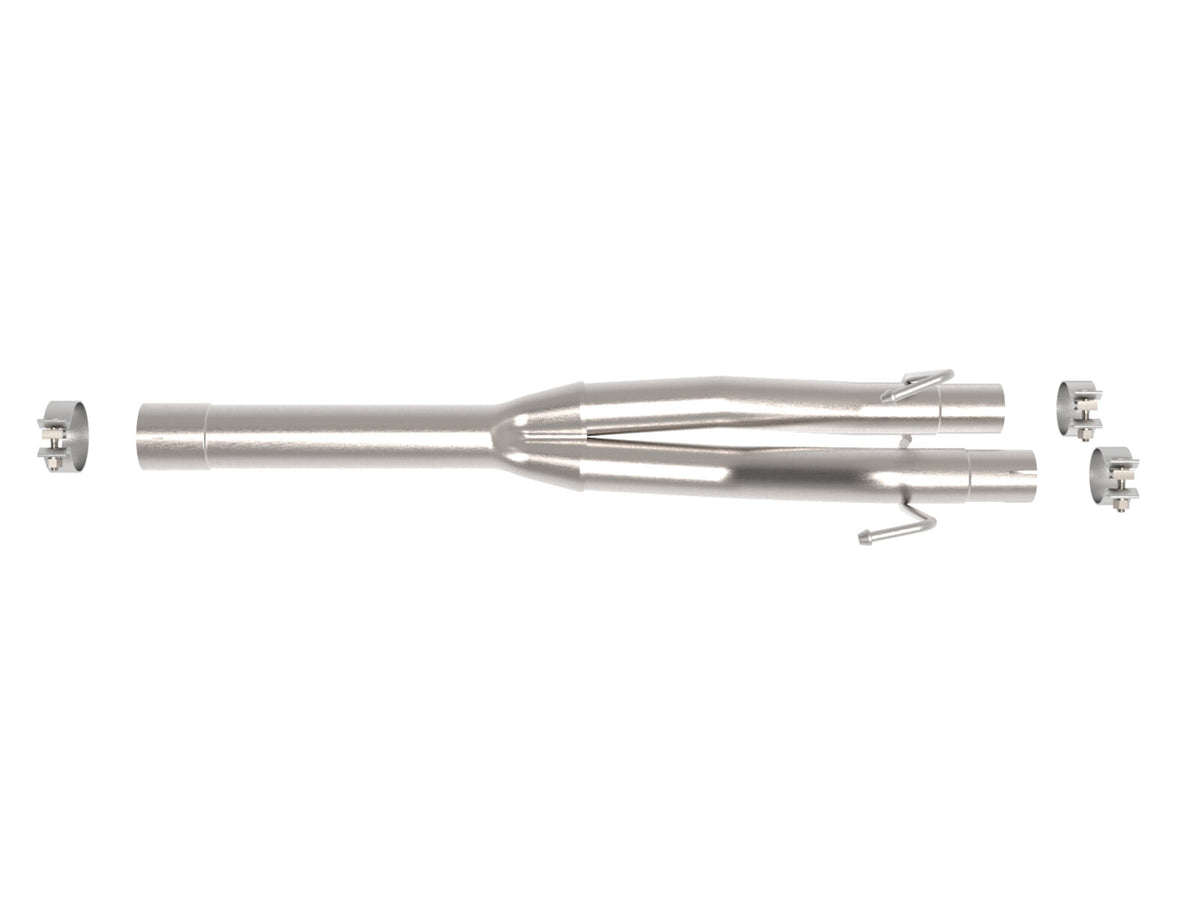 Apollo GT Series 409 Stainless Steel Muffler Delete Pipe Dodge/Ram 1500 09-18 / Ram 1500 Classic 2019 V8-5.7L Hemi aFe Power-1