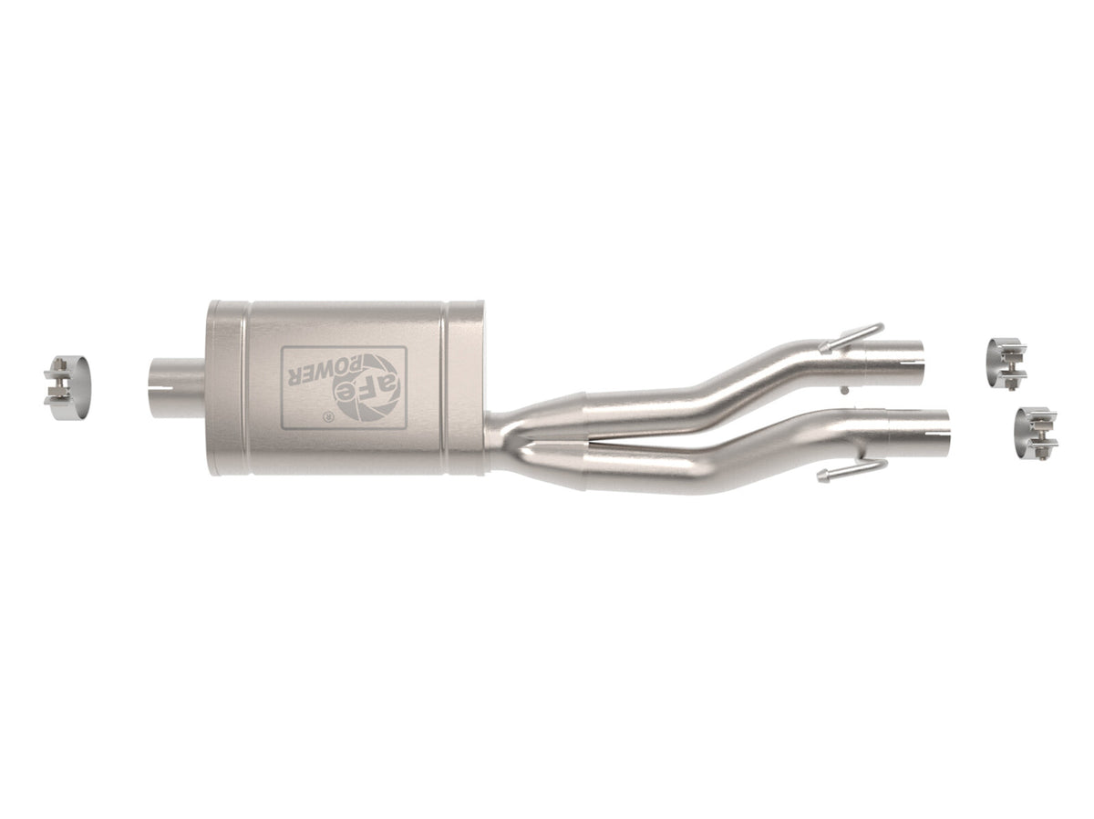 Apollo GT Series 409 Stainless Steel Muffler Upgrade Pipe Dodge/Ram 1500 09-18 / Ram 1500 Classic 2019 V8-5.7L Hemi aFe Power-2