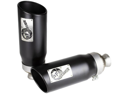 Mach Force-Xp 409 Stainless Steel OE Replacement Exhaust Tip Black Dodge Ram 1500 (Dt) 19-24 V8-5.7L Hemi aFe Power