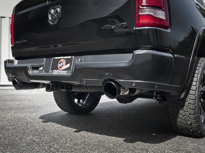 Mach Force-Xp 409 Stainless Steel OE Replacement Exhaust Tip Black Dodge Ram 1500 (Dt) 19-24 V8-5.7L Hemi aFe Power-1