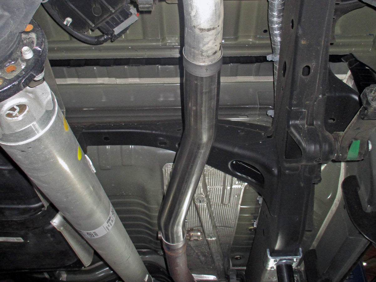 Apollo GT Series 409 Stainless Steel Muffler Delete Pipe GM Silverado/Sierra 1500 19-26 V8-5.3L aFe Power-2