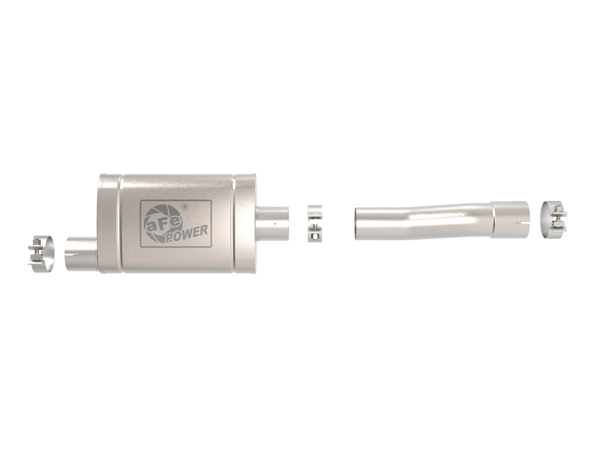 Apollo GT Series 409 Stainless Steel Muffler Upgrade Pipe GM Silverado/Sierra 1500 19-26 V8-5.3L aFe Power-2