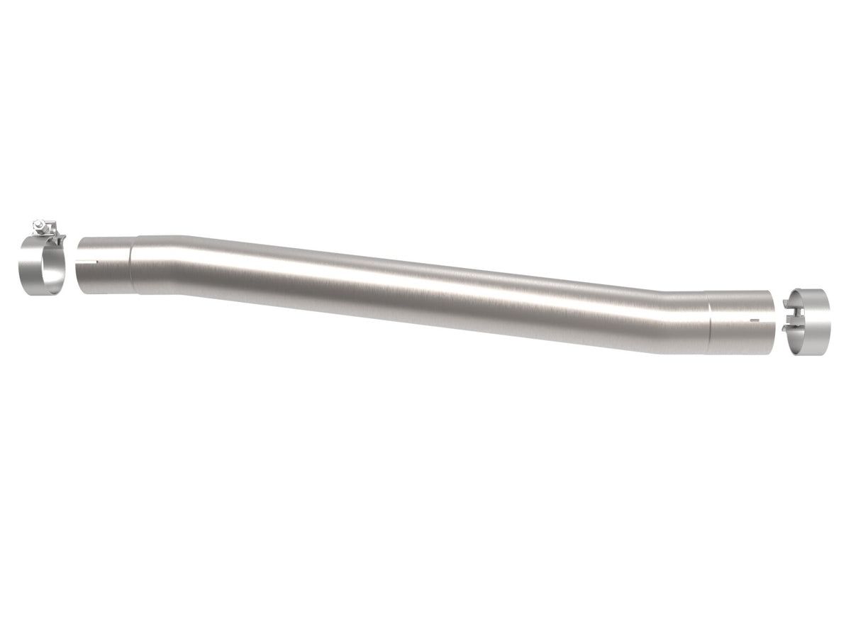 Apollo GT Series 409 Stainless Steel Muffler Delete Pipe GM Silverado/Sierra 1500 20-26 V8-6.2L aFe Power-1