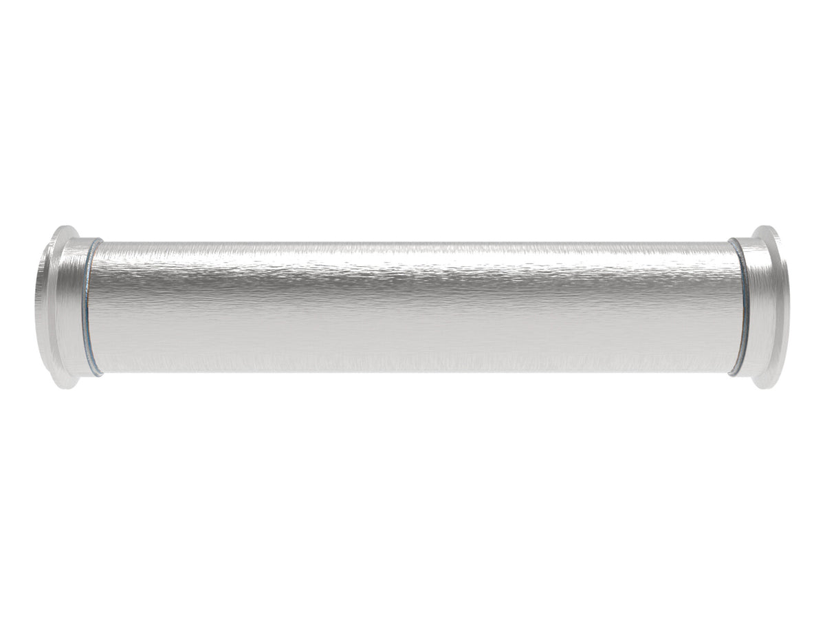 Mach Force-Xp 304 Stainless Steel Resonator Delete Pipe 3 Inch Inlet/Outlet x 3 Inch Dia. x 16 Inch Overall Length aFe Power-1