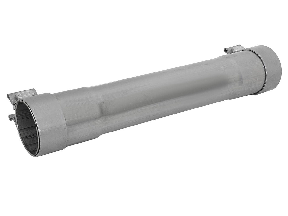 Mach Force-Xp 304 Stainless Steel Resonator Delete Pipe 3 Inch Inlet/Outlet x 3 Inch Dia. x 16 Inch Overall Length w/ Clamps aFe Power