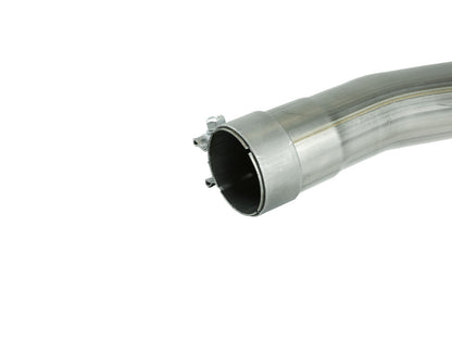 Mach Force-Xp 2-1/2 Inch 409 Stainless Steel Muffler Delete Pipe 2-1/2 Inch ID Inlet/Outlet x 24 Inch Overall Length aFe Power-3