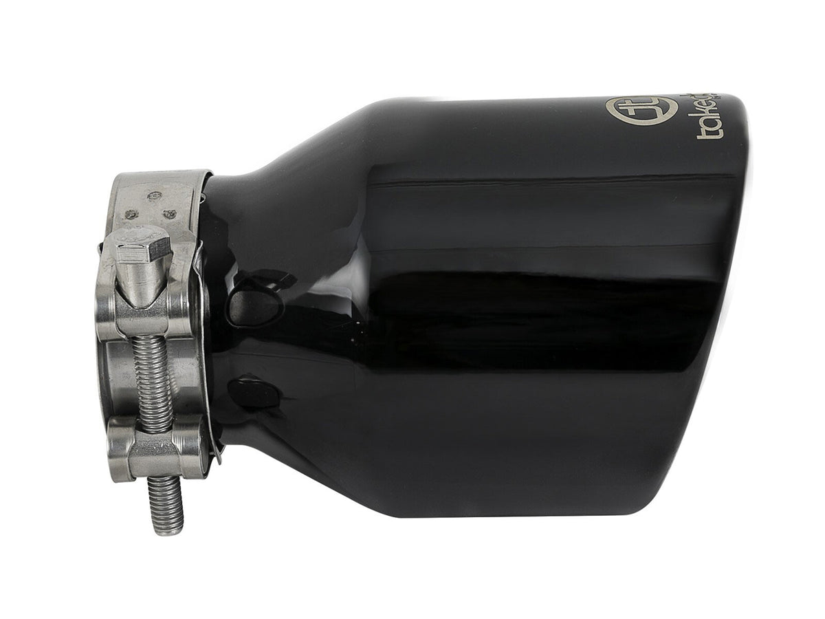 Takeda 304 Stainless Steel Clamp-on Exhaust Tip 2-1/2 Inch Inlet x 4 Inch Outlet aFe Power-11