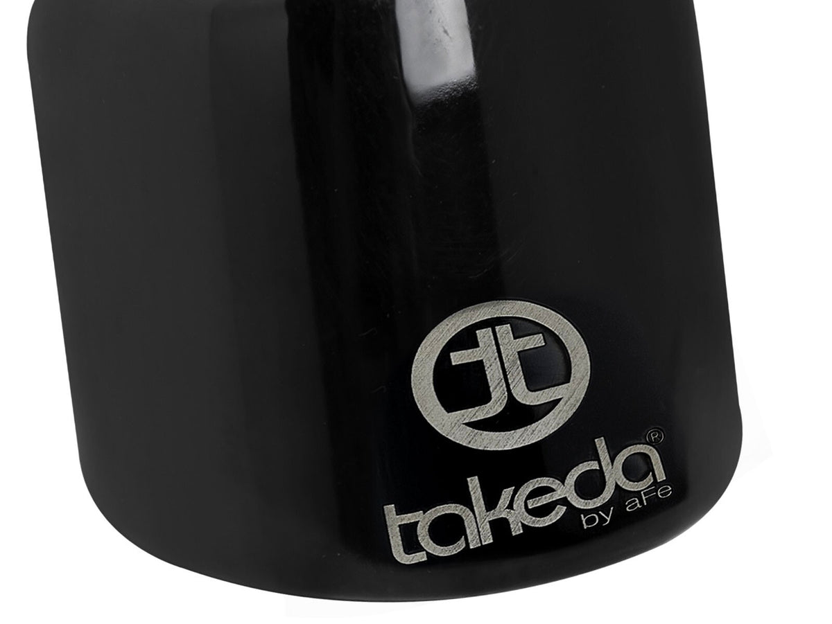 Takeda 304 Stainless Steel Clamp-on Exhaust Tip 2-1/2 Inch Inlet x 4 Inch Outlet aFe Power-14
