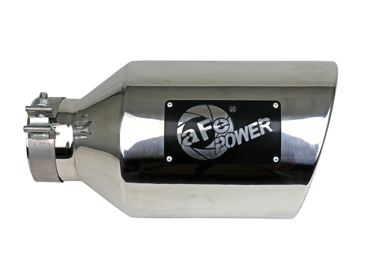 Mach Force-Xp 304 Stainless Steel Clamp-on Exhaust Tip aFe Power-1