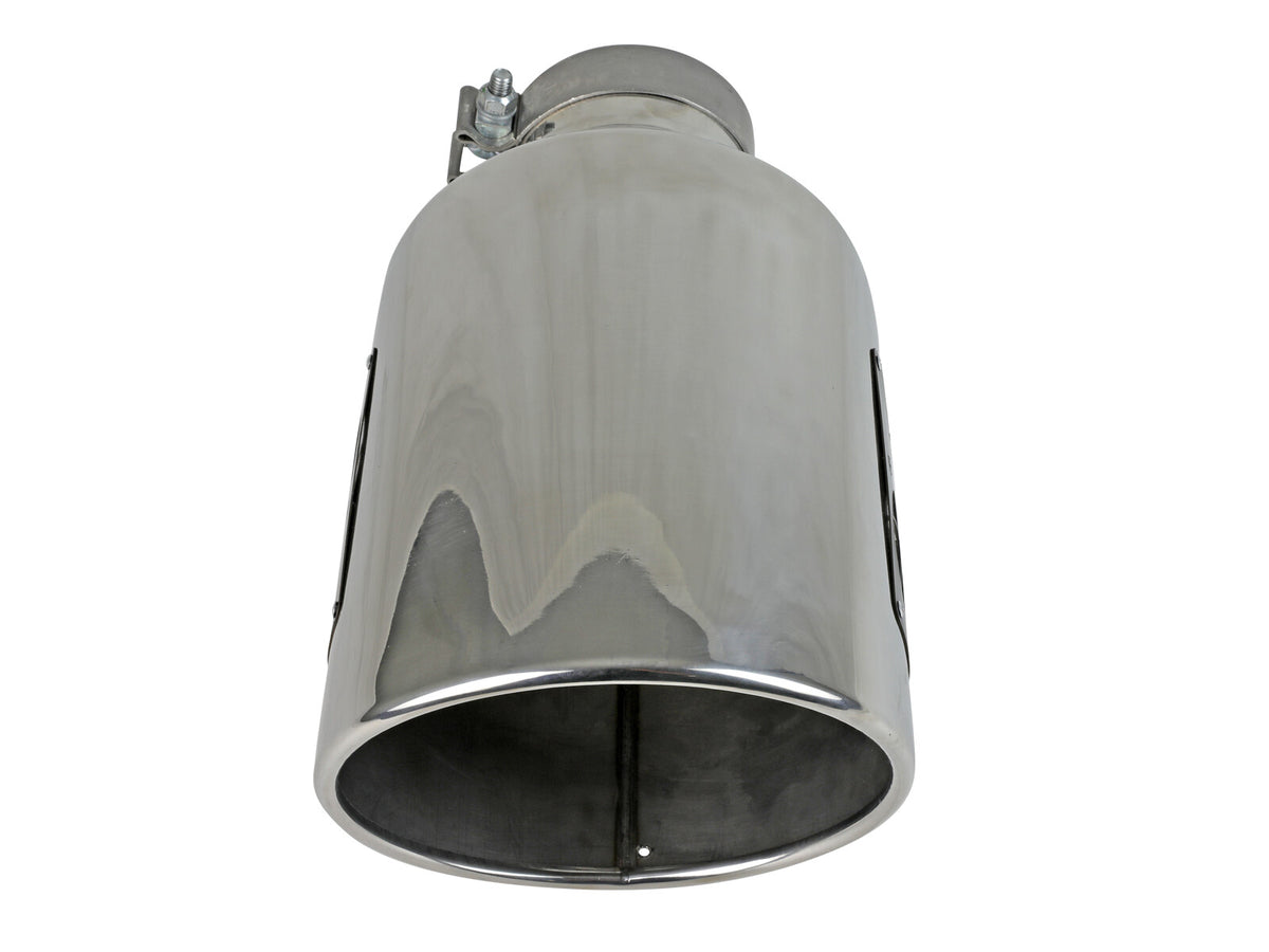 Mach Force-Xp 304 Stainless Steel Clamp-on Exhaust Tip aFe Power-2