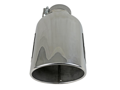 Mach Force-Xp 304 Stainless Steel Clamp-on Exhaust Tip aFe Power-2