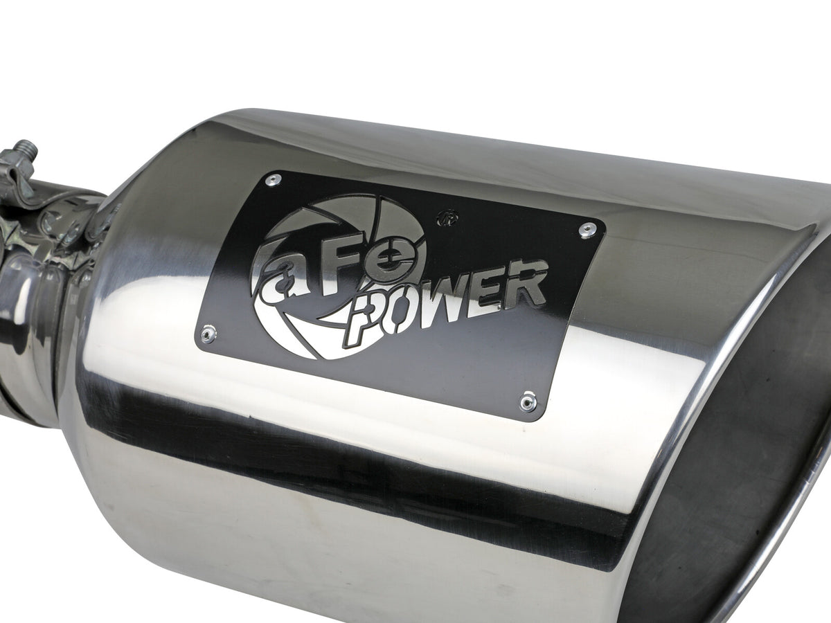 Mach Force-Xp 304 Stainless Steel Clamp-on Exhaust Tip aFe Power-4