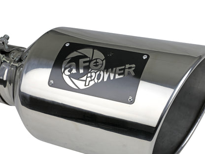 Mach Force-Xp 304 Stainless Steel Clamp-on Exhaust Tip aFe Power-4