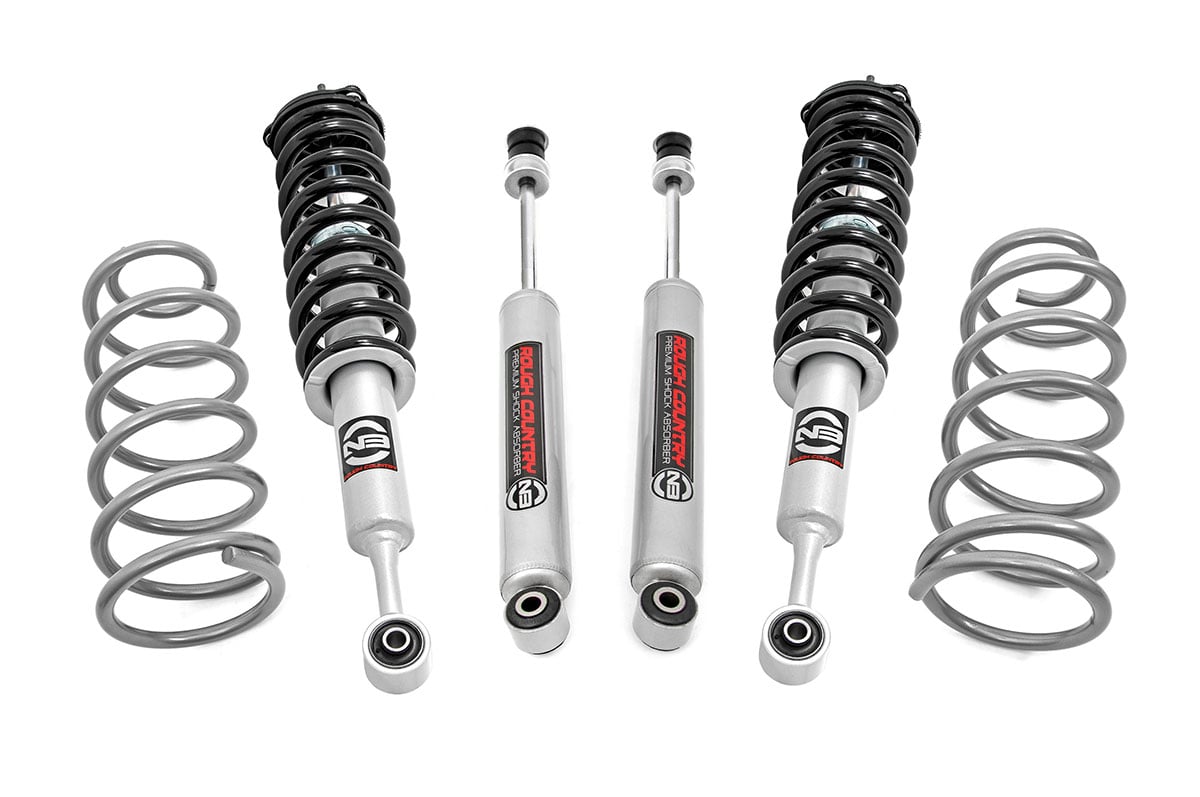 2 Inch Lift Kit | RR Coils | N3 Struts | Toyota 4Runner 4WD (2010-2024) Rough Country