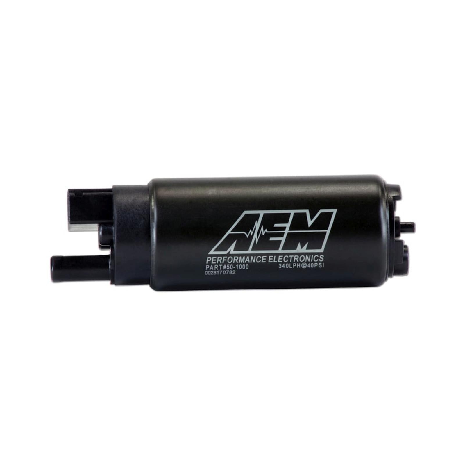 340 LPH High Flow In-Tank Fuel Pump Offset Inlet/340lph at40psi/Not application specific AEM Electronics-3