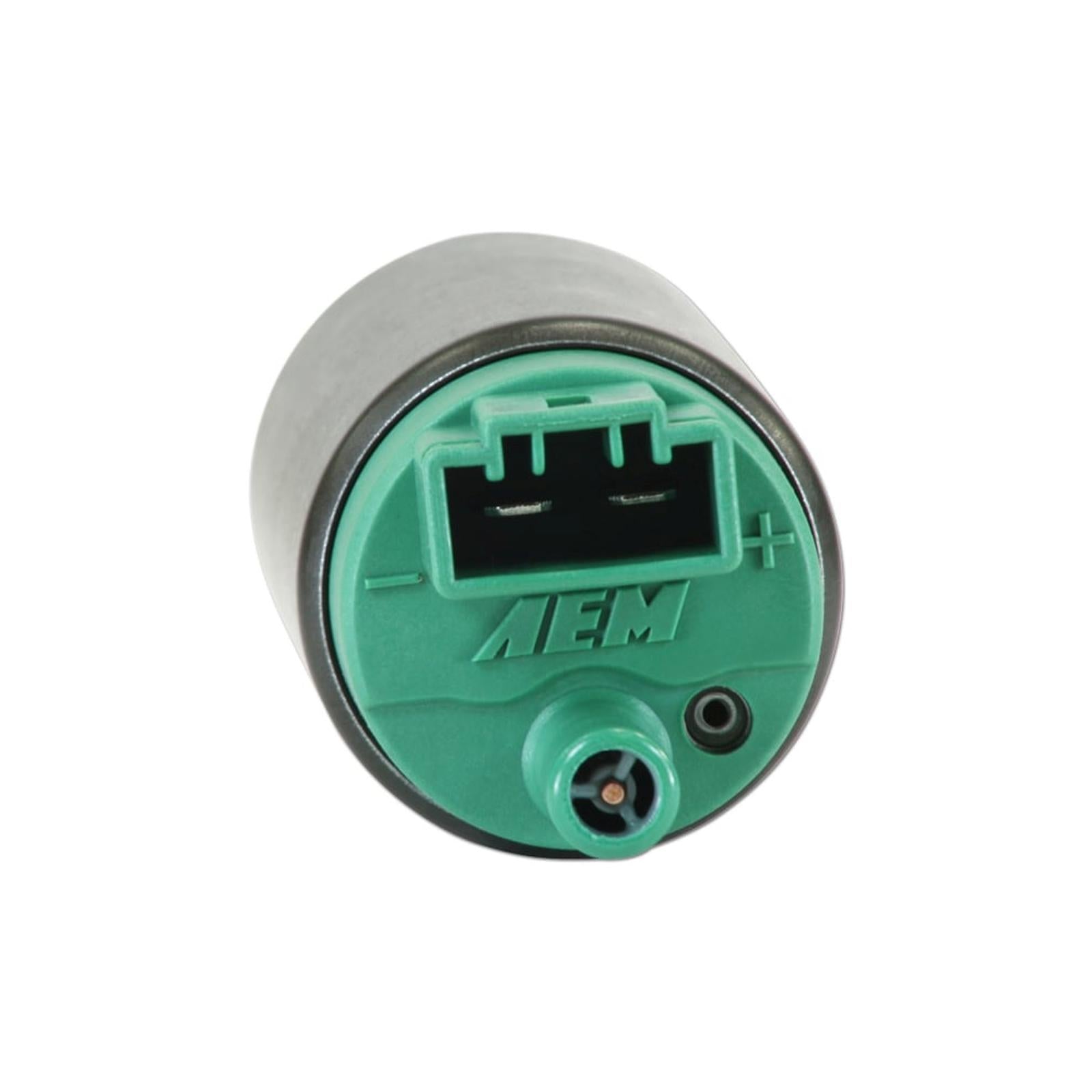 340LPH E85-Compatible High Flow In-Tank Fuel Pump Offset Inlet/340LPH at40psi/Not application specific AEM Electronics