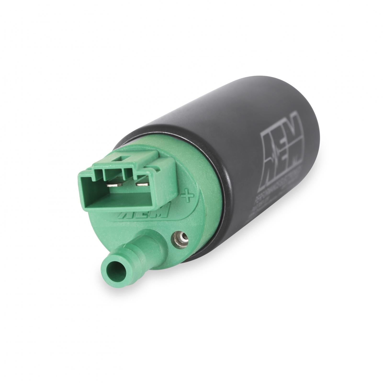 400LPH E85-Compatible Hi Flow In Tank Fuel Pump Double Barb Hi-Flow In Tank EFI Fuel Pump AEM Electronics-6