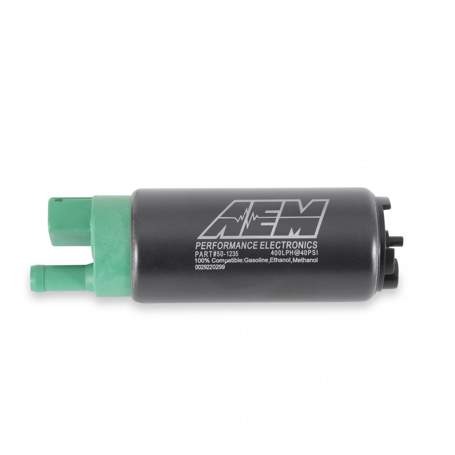 400LPH E85-Compatible Hi Flow In Tank Fuel Pump Single Barb Hi-Flow In Tank EFI Fuel Pump AEM Electronics