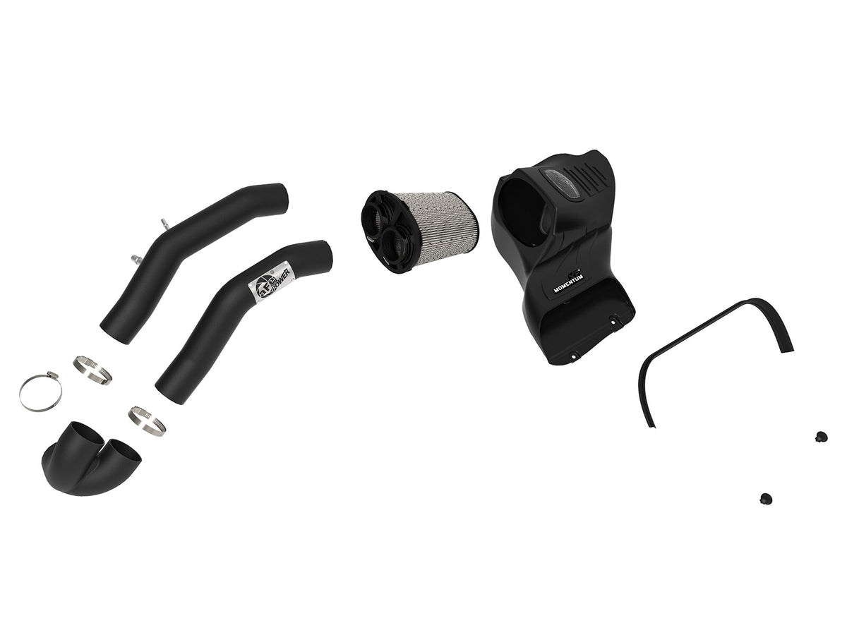 Momentum Xp Cold Air Intake System w/ Pro Dry S Filter Ford F-150 15-20 V8-5.0L aFe Power-1