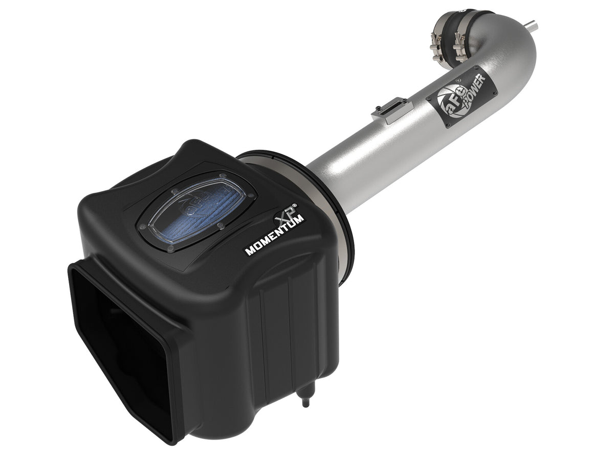 Momentum Xp Cold Air Intake System w/ Pro 5R Filter Brushed GM Silverado/Sierra 1500 14-19 / Tahoe/Suburban/Yukon/XL/Escalade 15-20 V8-5.3L/6.2L aFe Power-2