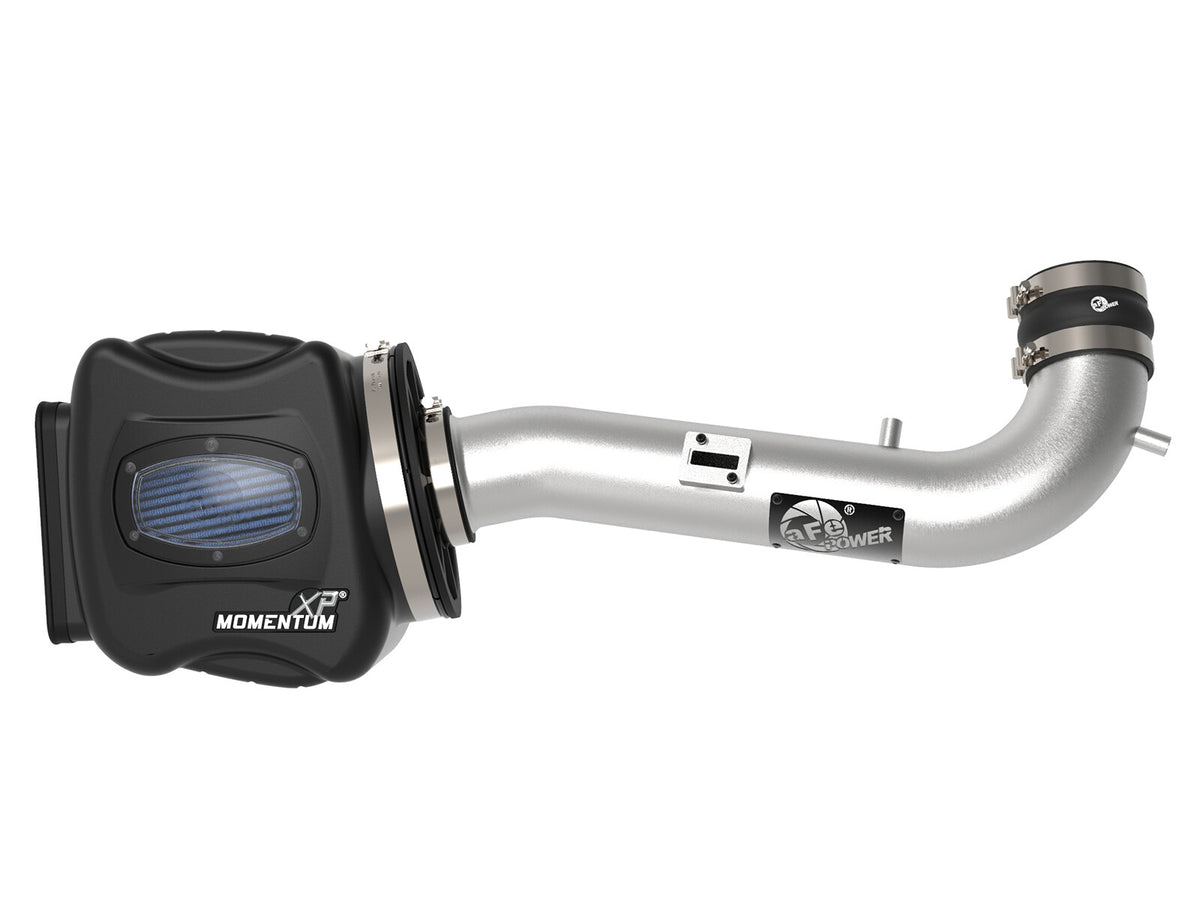 Momentum Xp Cold Air Intake System w/ Pro 5R Filter Brushed GM Silverado/Sierra 1500 14-19 / Tahoe/Suburban/Yukon/XL/Escalade 15-20 V8-5.3L/6.2L aFe Power-3