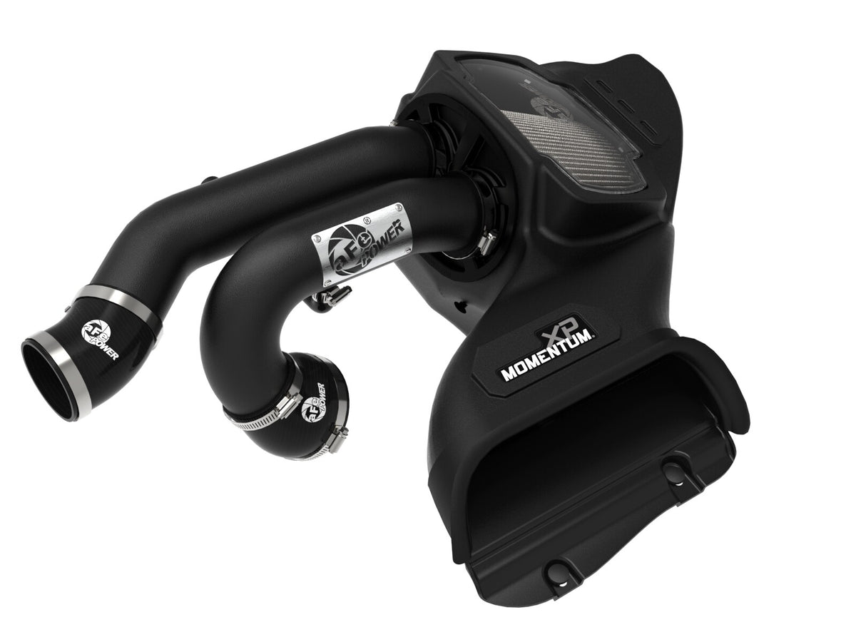 Momentum Xp Cold Air Intake System w/ Pro Dry S Filter Ford F-150 Raptor 21-26 V6-3.5L (tt) aFe Power-2