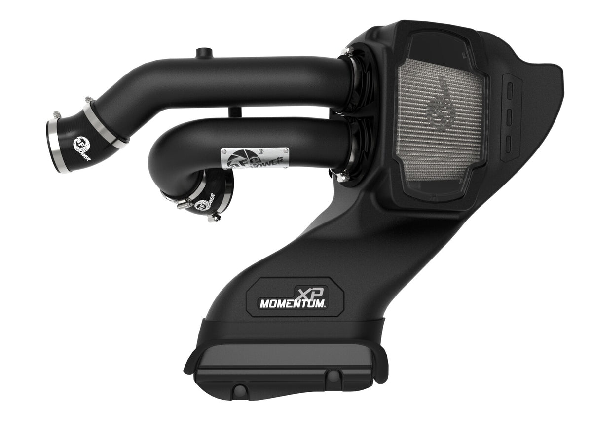 Momentum Xp Cold Air Intake System w/ Pro Dry S Filter Ford F-150 Raptor 21-26 V6-3.5L (tt) aFe Power-4