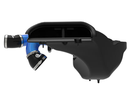 Momentum Xp Cold Air Intake System w/ Pro 5R Filter Blue Ford F-150 Raptor 21-26 V6-3.5L (tt) aFe Power-3