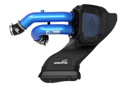 Momentum Xp Cold Air Intake System w/ Pro 5R Filter Blue Ford F-150 Raptor 21-26 V6-3.5L (tt) aFe Power-4