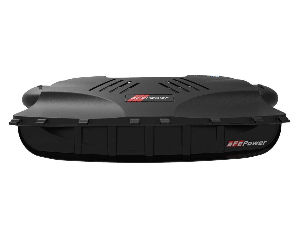 Momentum St Cold Air Intake System w/ Pro Dry S Filter BMW X5 M (F85) / X6 M (F86) 15-19 V8-4.4L (tt) S63 aFe Power-4