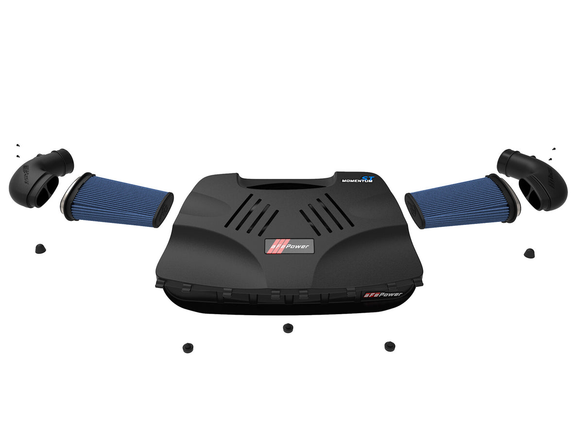 Momentum St Cold Air Intake System w/ Pro 5R Filter BMW X5 M (F85) / X6 M (F86) 15-19 V8-4.4L (tt) S63 aFe Power-1