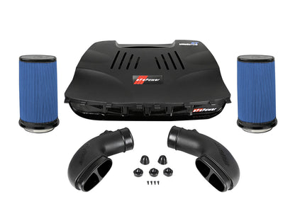 Momentum St Cold Air Intake System w/ Pro 5R Filter BMW X5 M (F85) / X6 M (F86) 15-19 V8-4.4L (tt) S63 aFe Power-2