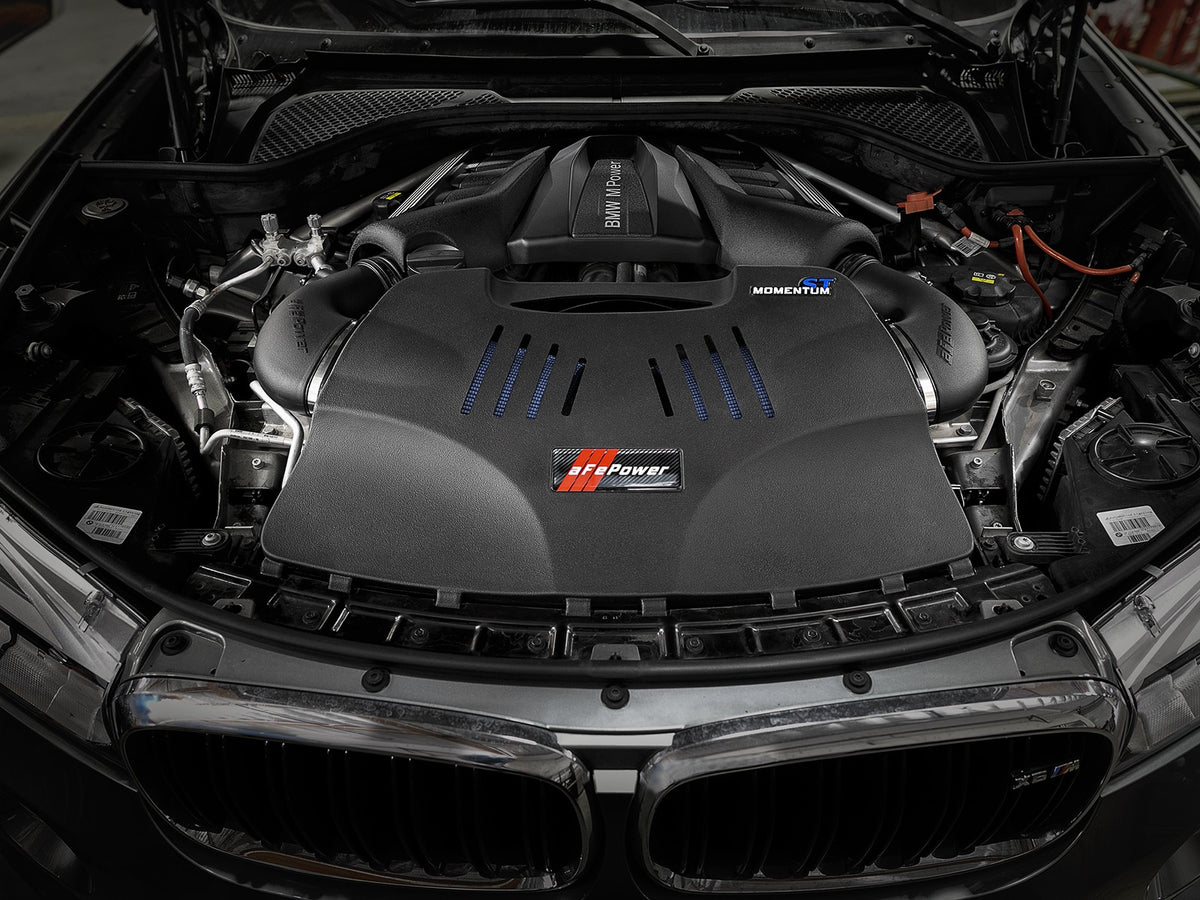 Momentum St Cold Air Intake System w/ Pro 5R Filter BMW X5 M (F85) / X6 M (F86) 15-19 V8-4.4L (tt) S63 aFe Power-7