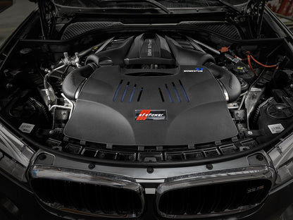 Momentum St Cold Air Intake System w/ Pro 5R Filter BMW X5 M (F85) / X6 M (F86) 15-19 V8-4.4L (tt) S63 aFe Power-7
