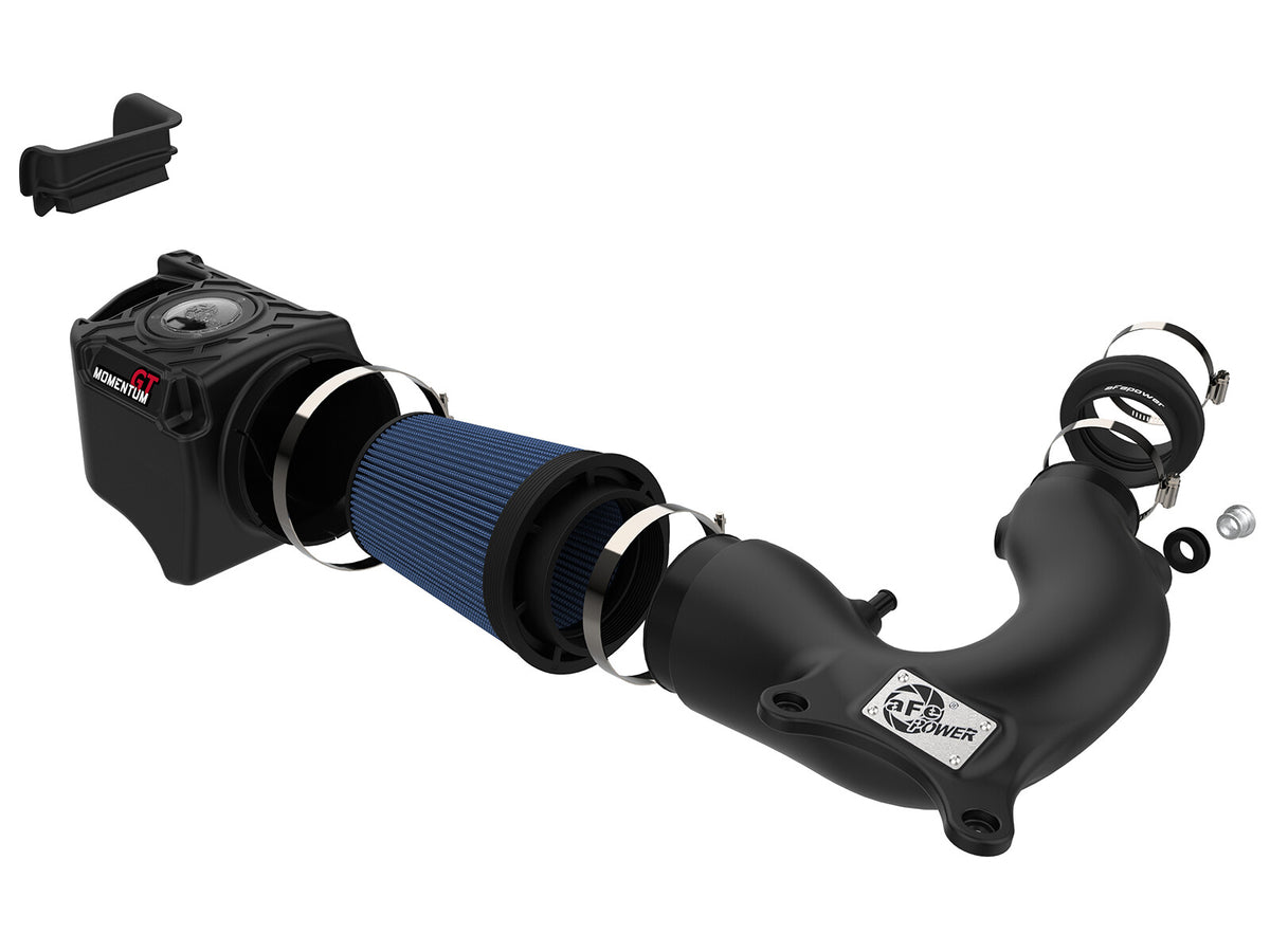 Momentum GT Cold Air Intake System w/ Pro 5R Filter Jeep Wrangler (JK) 12-18 V6-3.6L 12 Percent Air Flow Gain aFe Power-2