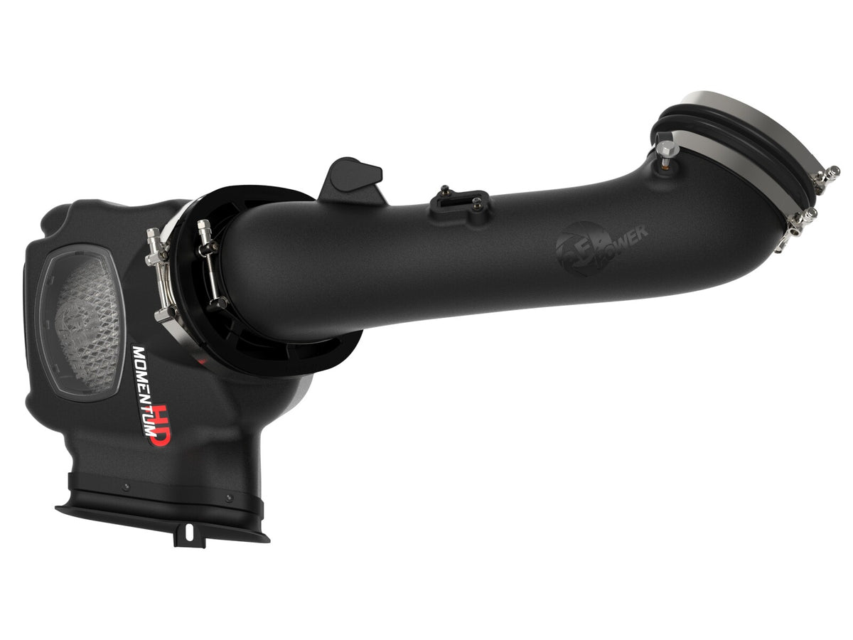 Momentum HD Cold Air Intake System w/ Pro Dry S Filter Ford Diesel Trucks 20-26 V8-6.7L (td) aFe Power-4