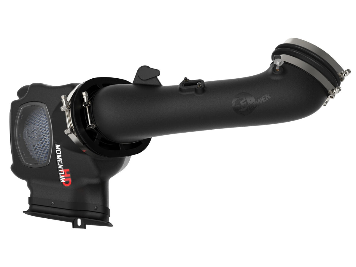 Momentum HD Cold Air Intake System w/ Pro 10R Filter Ford Diesel Trucks 20-26 V8-6.7L (td) aFe Power-4