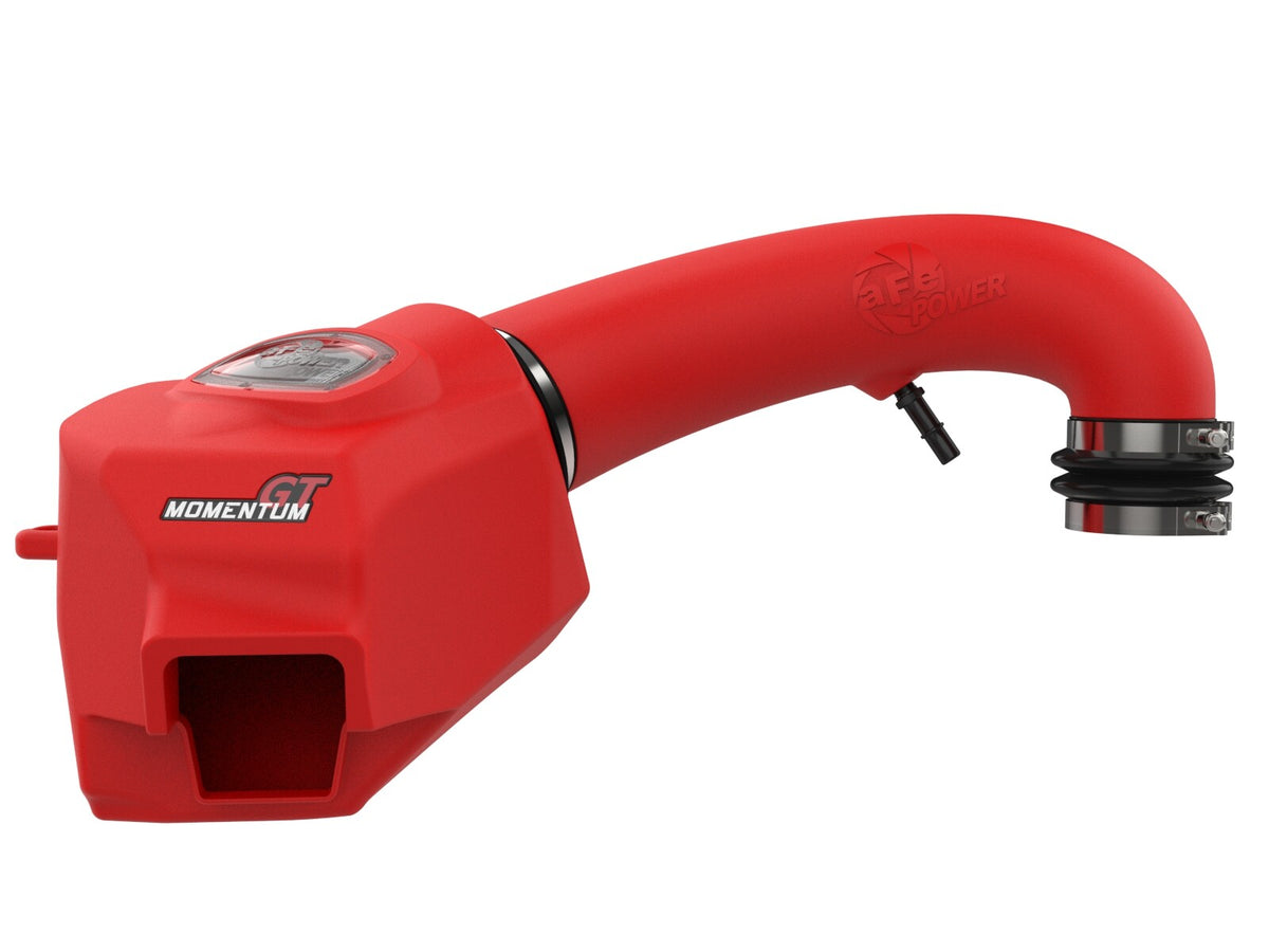 Momentum GT Cold Air Intake System Red w/ Pro Dry S Filter Ram 1500 (Dt) 19-26 V8-5.7L Hemi aFe Power-3