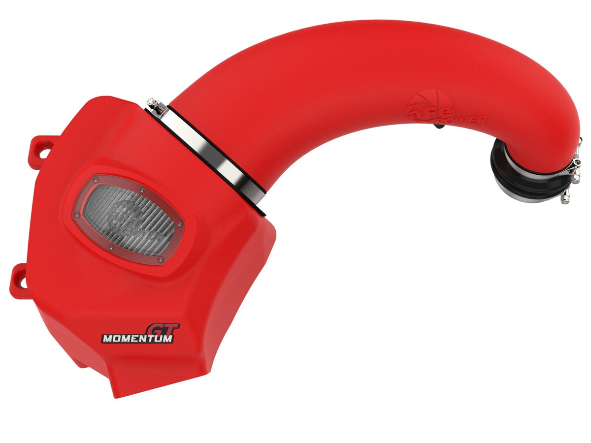 Momentum GT Cold Air Intake System Red w/ Pro Dry S Filter Ram 1500 (Dt) 19-26 V8-5.7L Hemi aFe Power-4