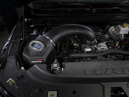Momentum GT Cold Air Intake System w/ Pro 5R Filter Ram 1500 (Dt) 19-26 V8-5.7L Hemi aFe Power-6