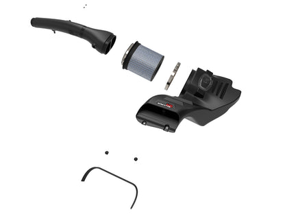 Momentum HD Cold Air Intake System w/ Pro 10R Filter Ford F-150 18-21 V6-3.0L (td) aFe Power-1