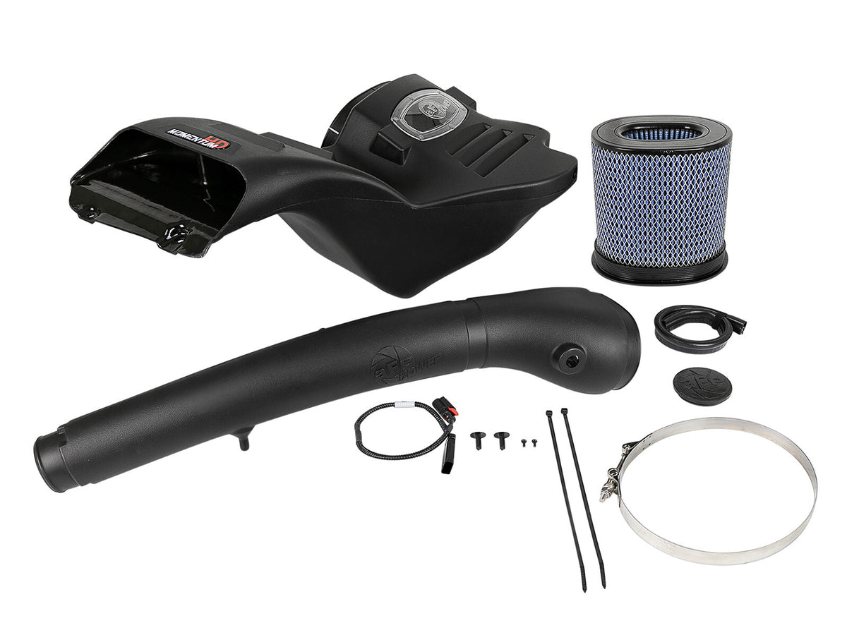 Momentum HD Cold Air Intake System w/ Pro 10R Filter Ford F-150 18-21 V6-3.0L (td) aFe Power-2