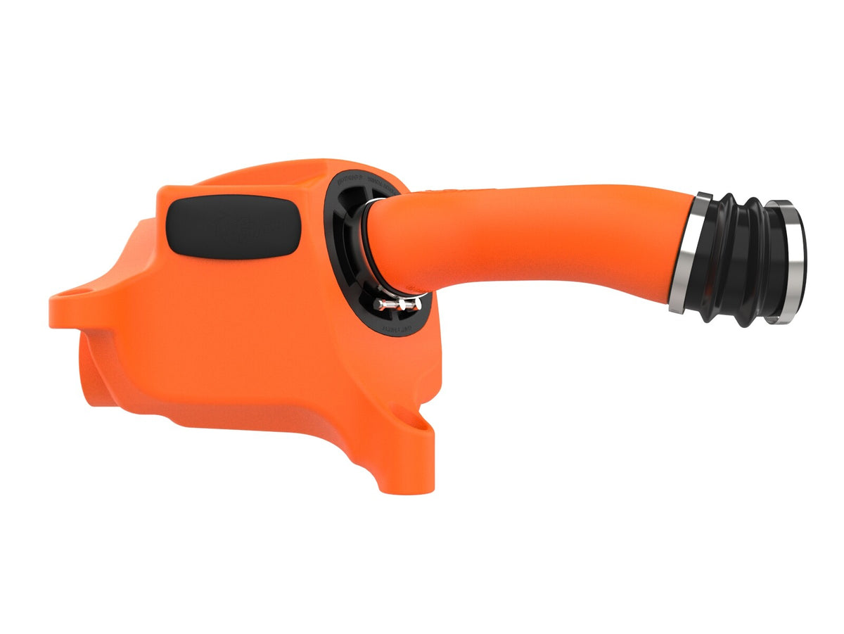 Momentum HD Cold Air Intake System Orange w/ Pro Dry S Filter Toyota Land Cruiser (J200) 08-21 V8-4.5L (td) aFe Power-3